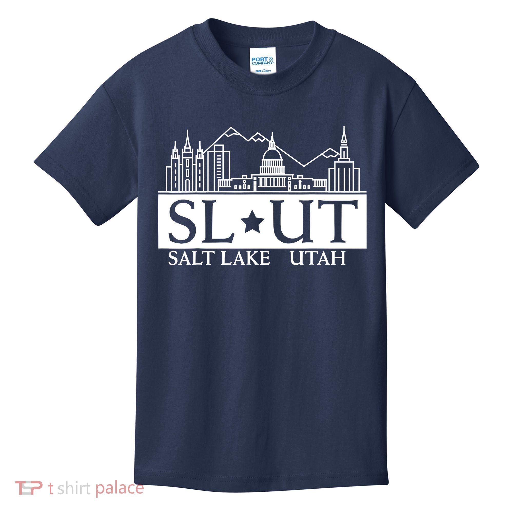 Salt Lake City Utah UT Hometown Home State Pride Kids T-Shirt
