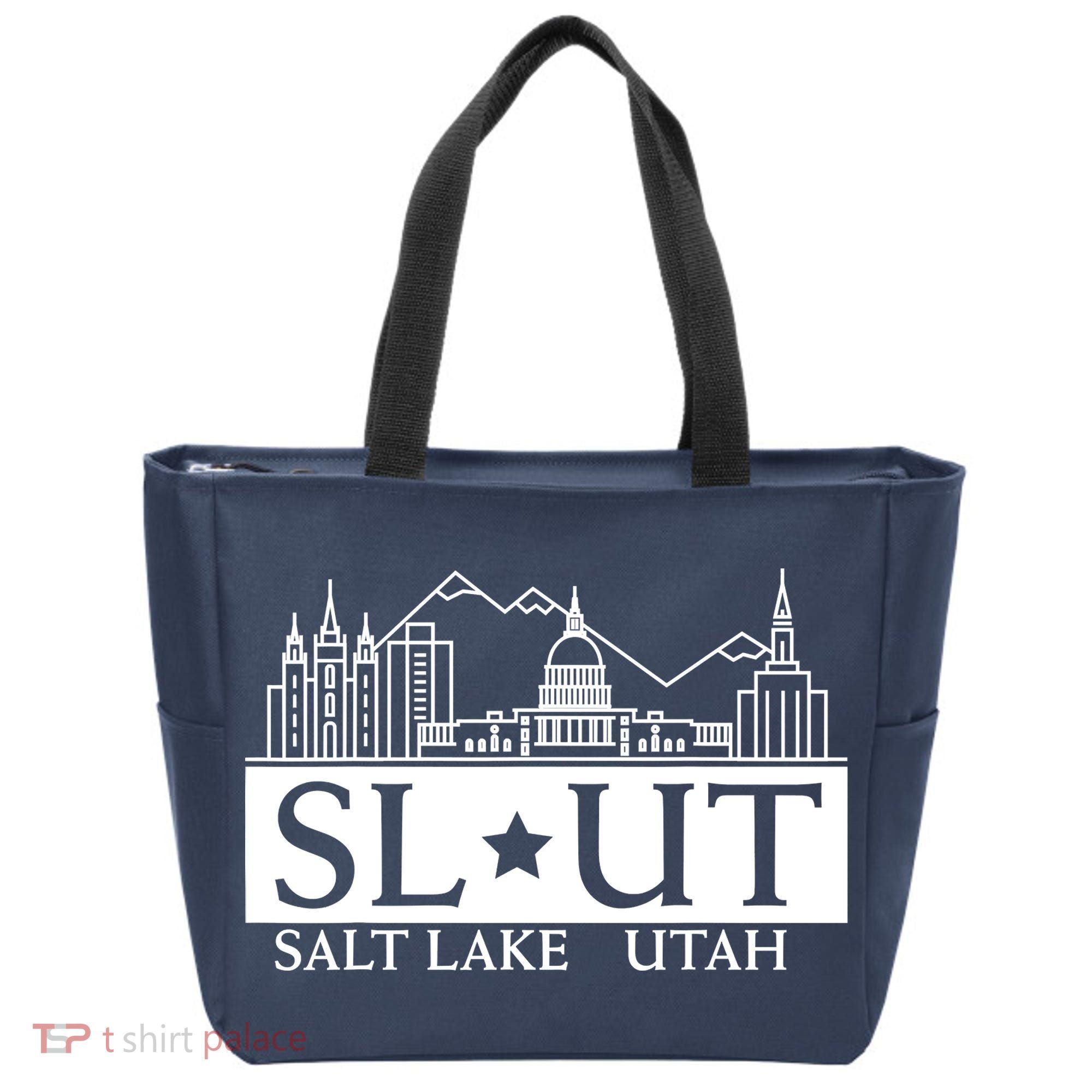 Salt Lake City Utah UT Hometown Home State Pride Tote Bag