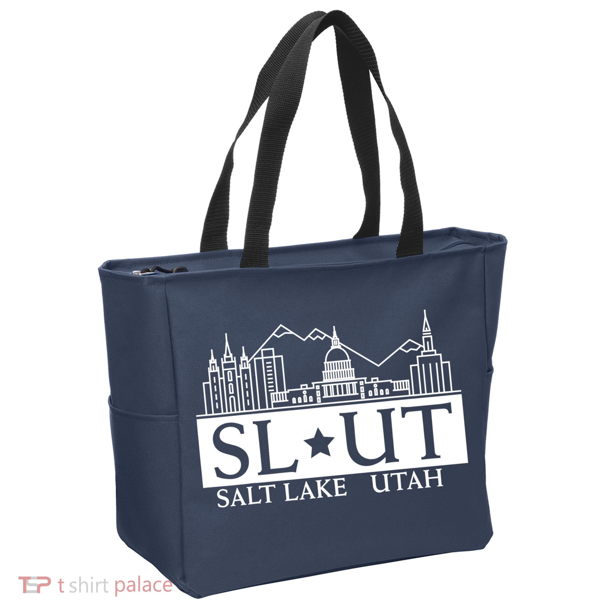 Salt Lake City Utah UT Hometown Home State Pride Tote Bag