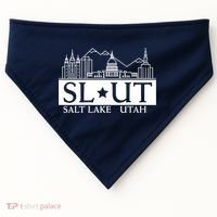 Salt Lake City Utah UT Hometown Home State Pride USA-Made Doggie Bandana thumb 0