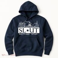 Salt Lake City Utah UT Hometown Home State Pride Hoodie thumb 0