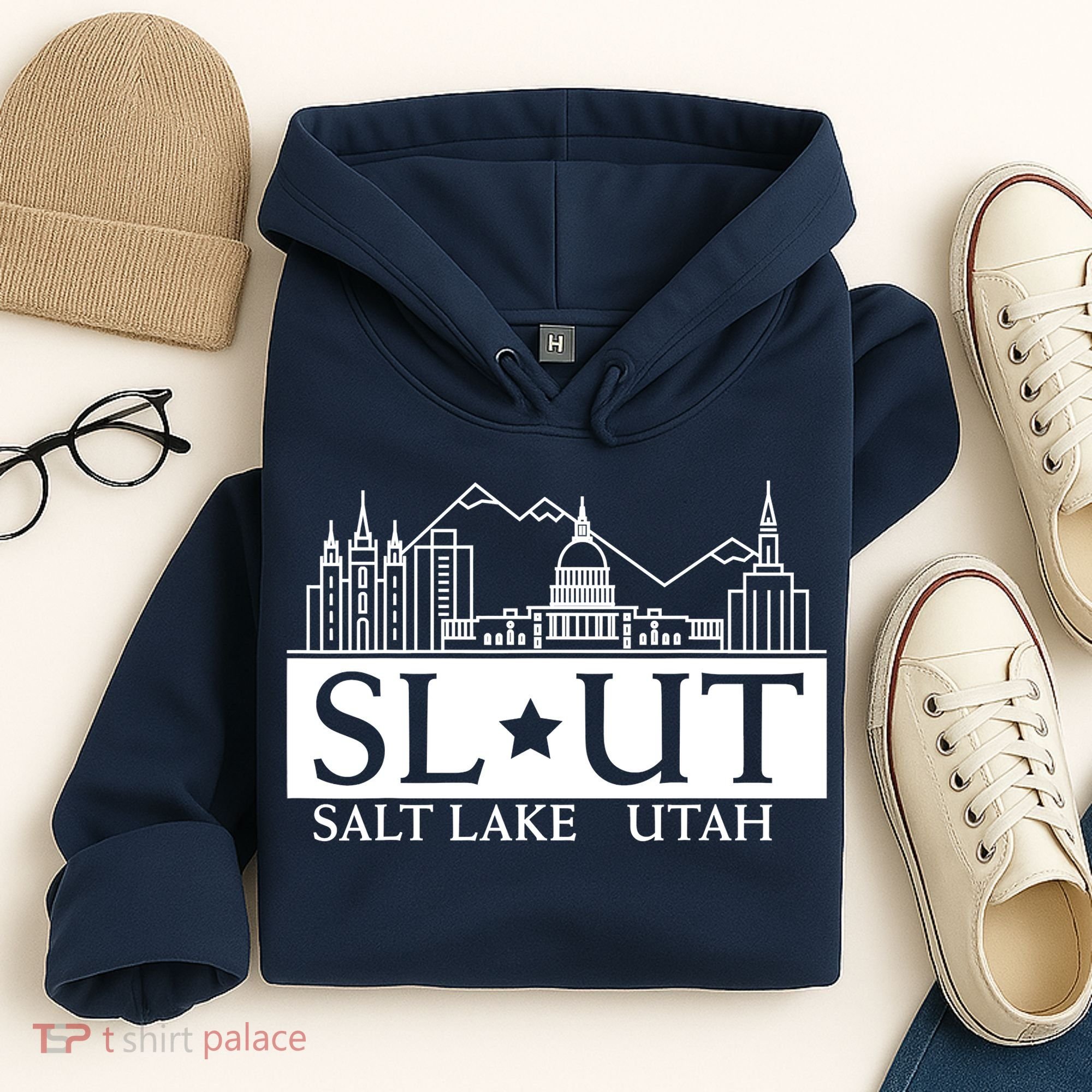 Salt Lake City Utah UT Hometown Home State Pride Hoodie