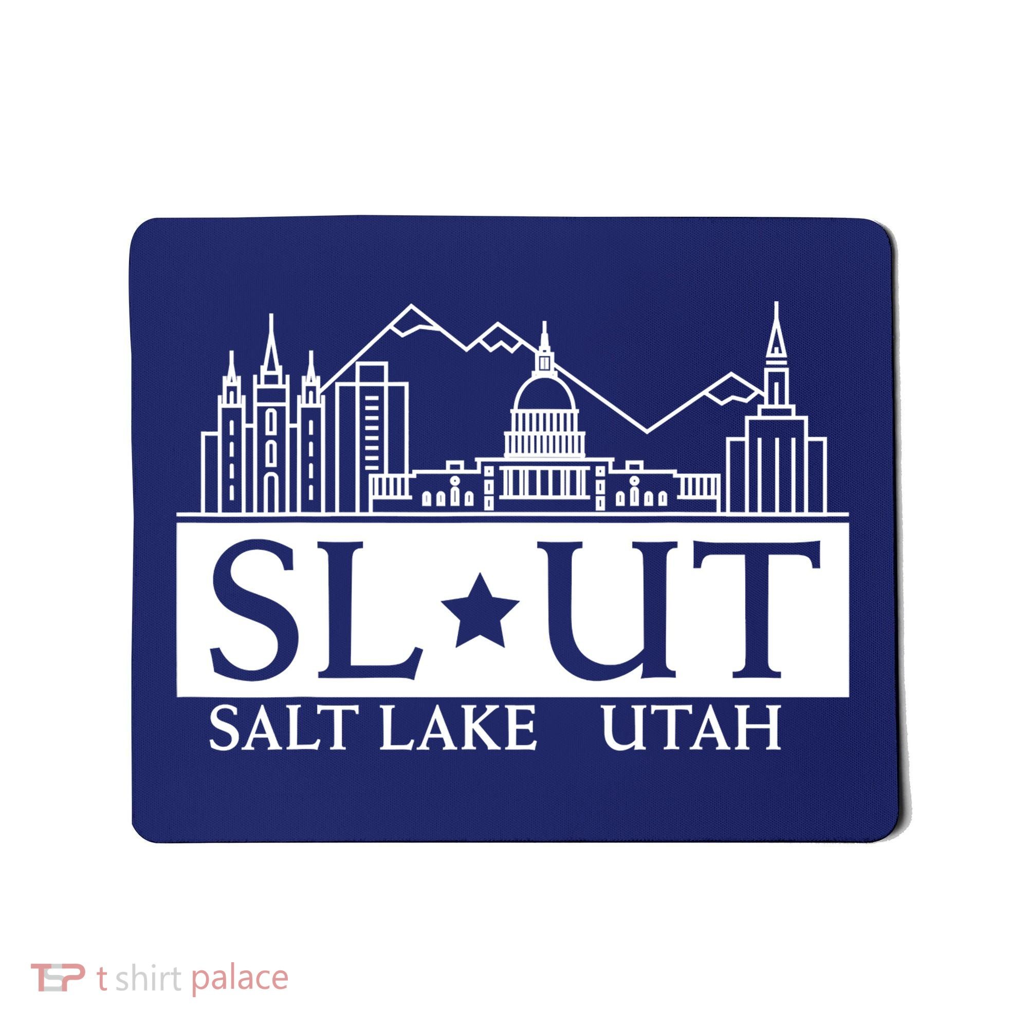 Salt Lake City Utah UT Hometown Home State Pride Mousepad