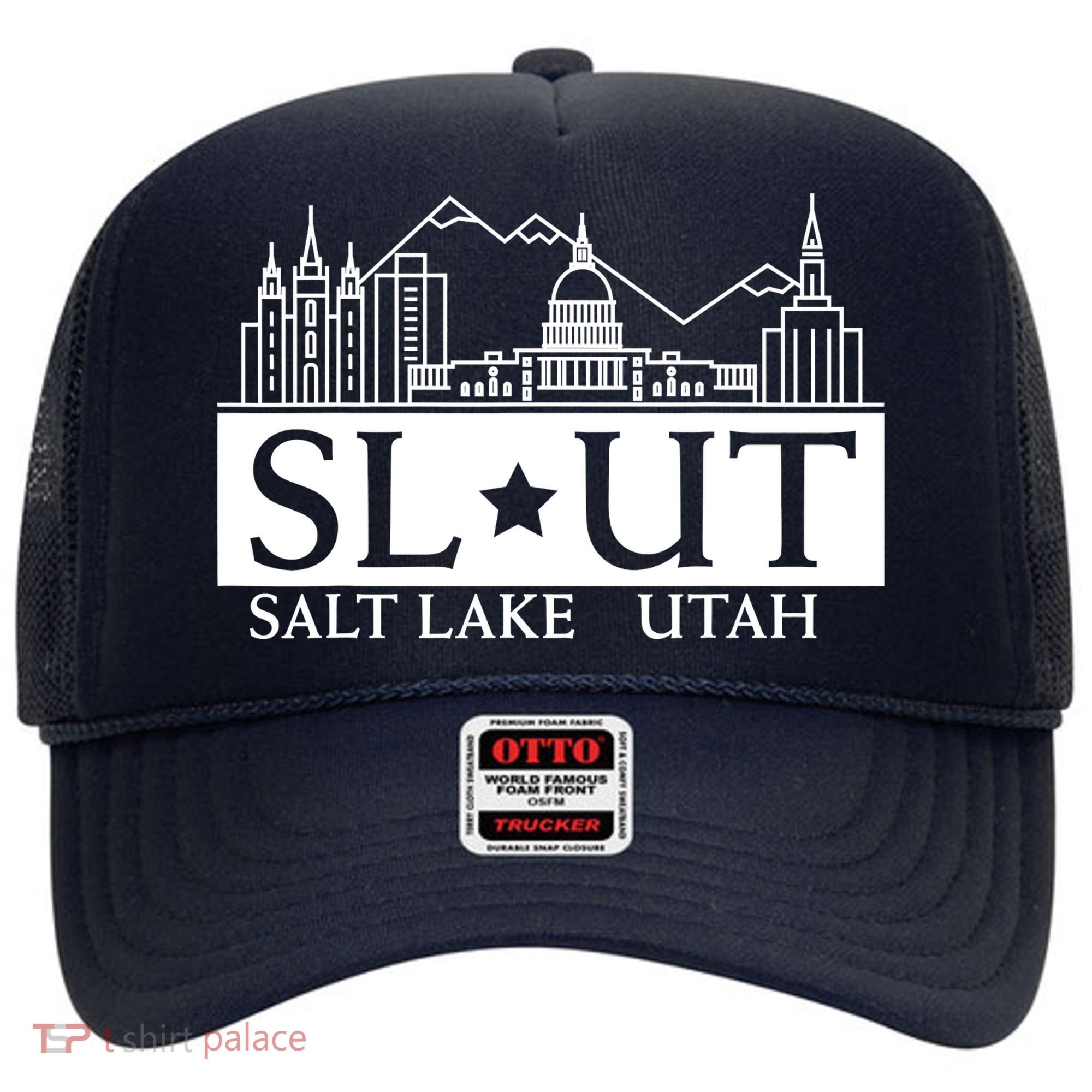 Salt Lake City Utah UT Hometown Home State Pride Hat