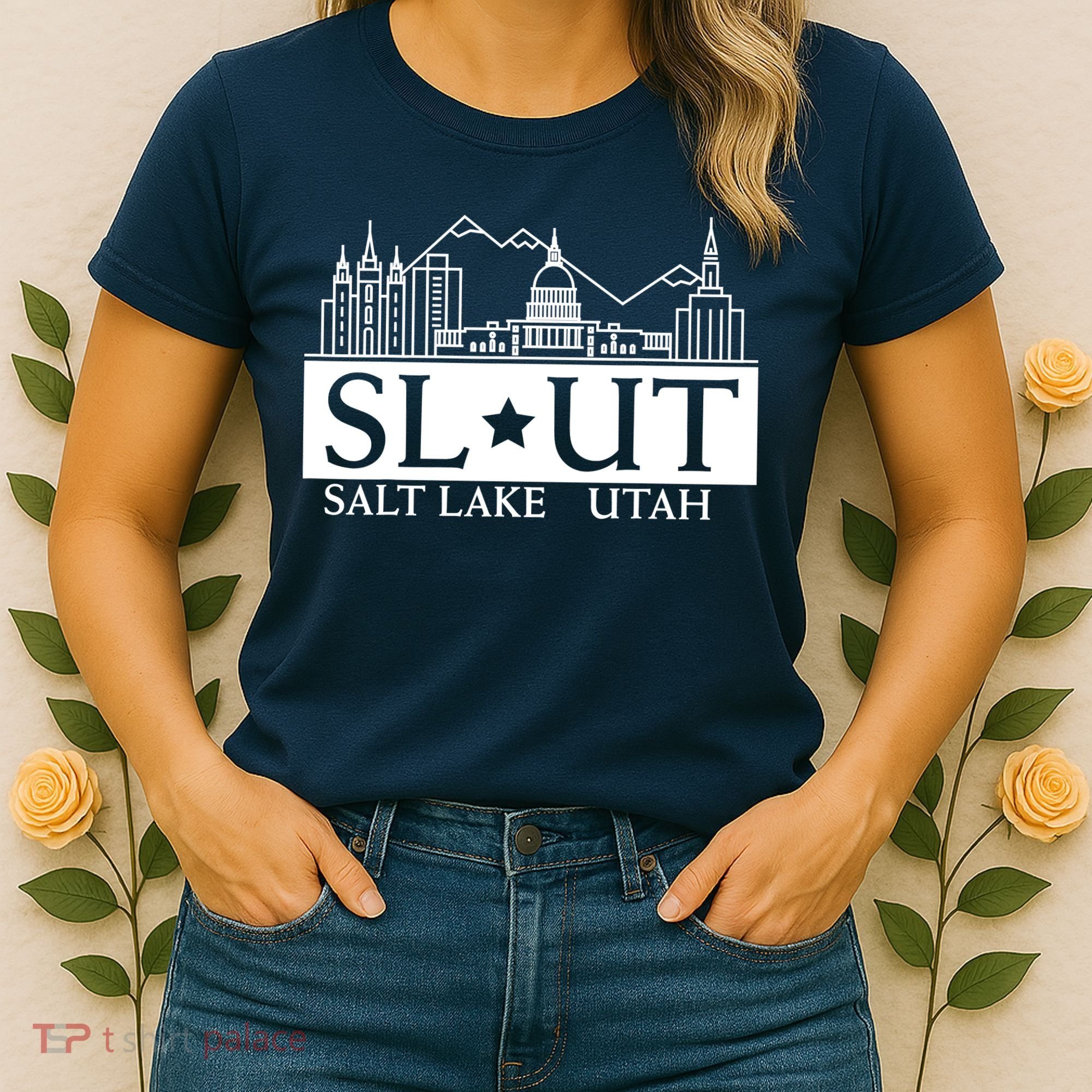 Salt Lake City Utah UT Hometown Home State Pride Women's T-Shirt