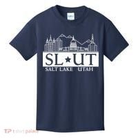Salt Lake City Utah UT Hometown Home State Pride Kids T-Shirt thumb 0