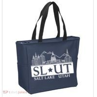 Salt Lake City Utah UT Hometown Home State Pride Tote Bag thumb 2