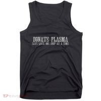 Save Lives Donate Plasma Tank Top thumb 0