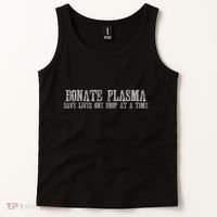 Save Lives Donate Plasma Tank Top thumb 2