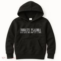 Save Lives Donate Plasma Kids Hoodie thumb 0