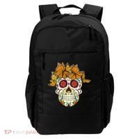 Skull Lover Dia De Los Muertos Monarch Butterfly Sugar Backpack thumb 0