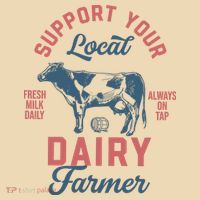 Support Local Dairy Farmer Tote Bag thumb 4