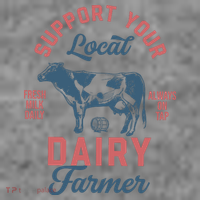 Support Local Dairy Farmer Toddler Hoodie thumb 2