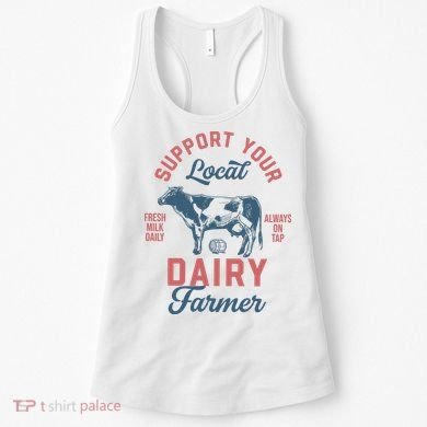 Support Local Dairy Farmer Women's Tank Top