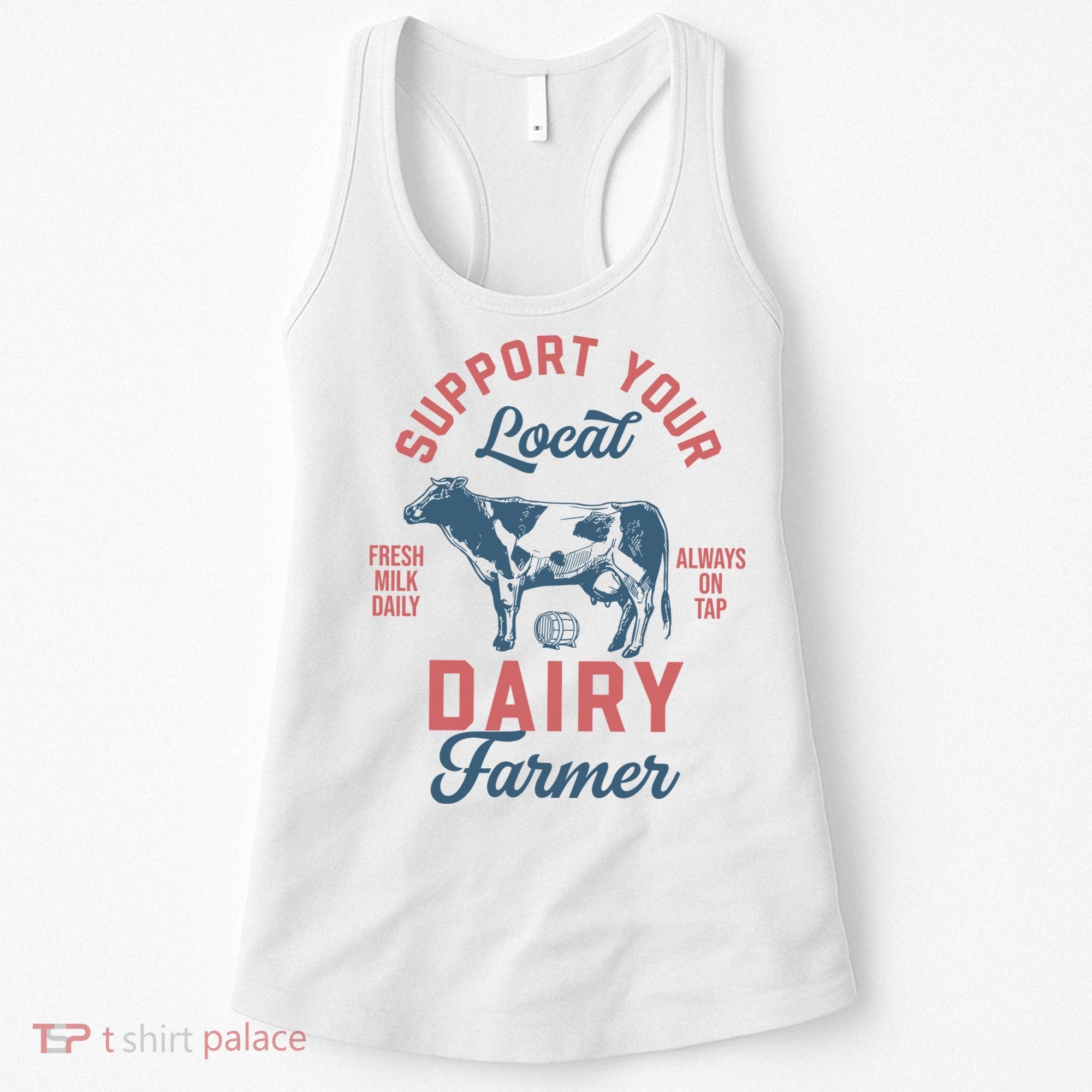 Support Local Dairy Farmer Women's Tank Top