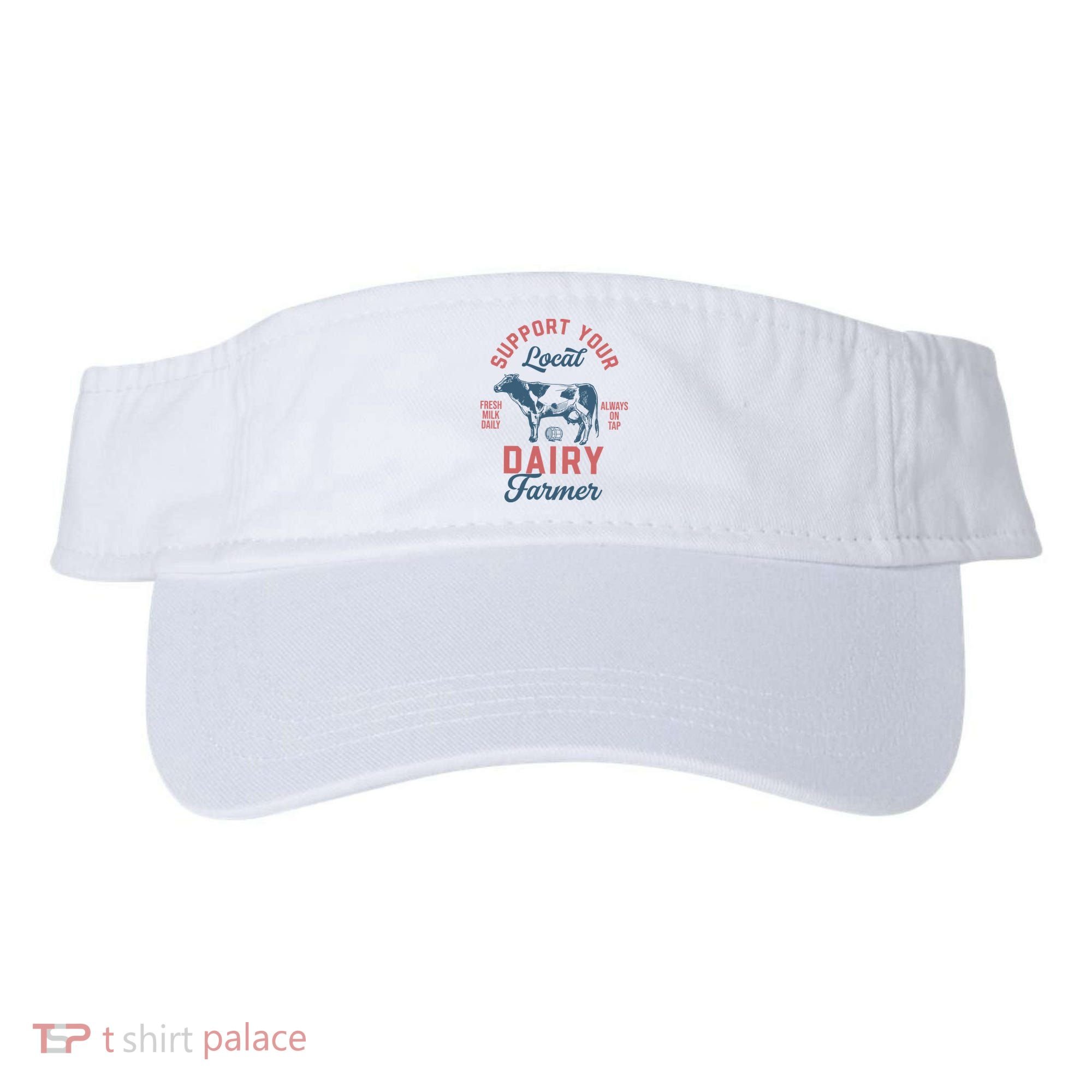 Support Local Dairy Farmer Visor