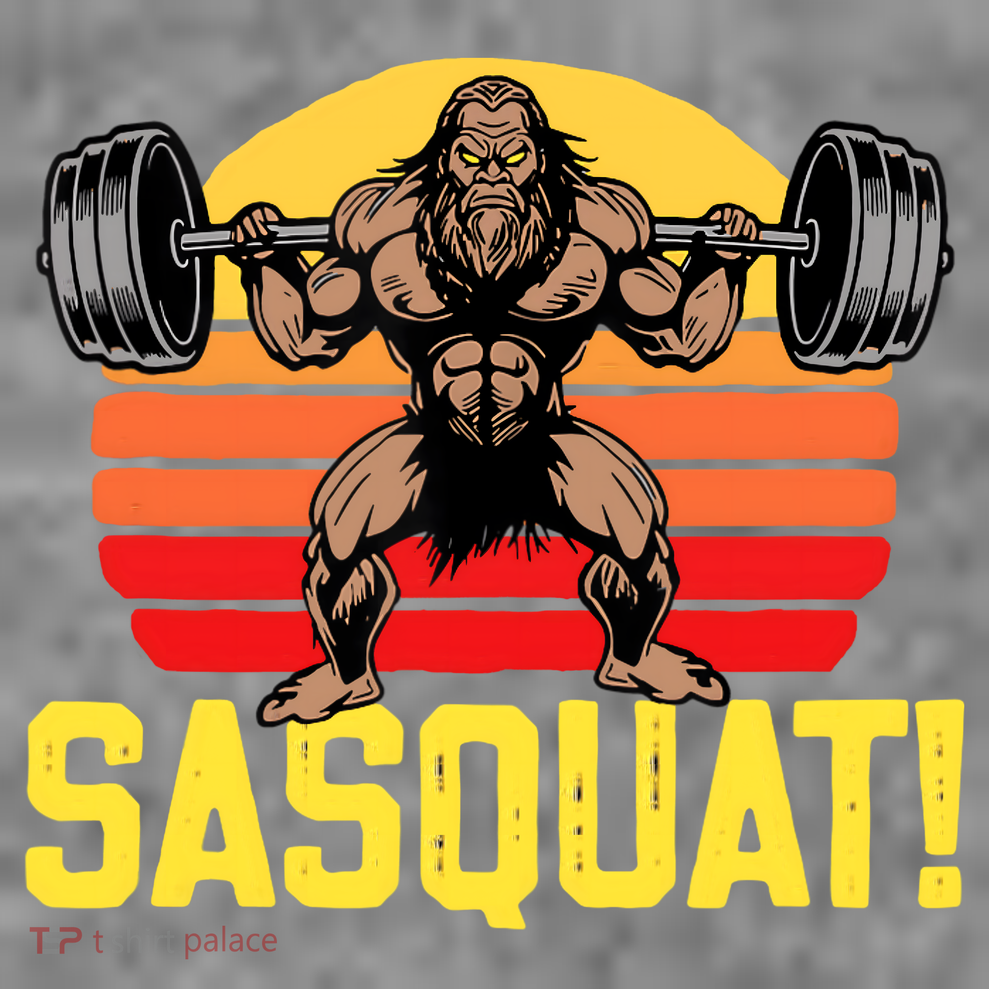 Sasquat! Leg Day Weightlifting Bigfoot Squat Funny Gym Toddler Hoodie