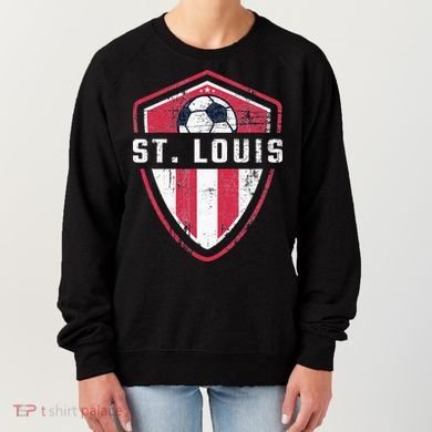 St Louis Er Retro Vintage Badge Women's Sweatshirt