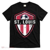 St Louis Er Retro Vintage Badge T-Shirt thumb 0