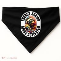 Sloth Lover Energy Saving Mode Activated Sloth USA-Made Doggie Bandana thumb 0