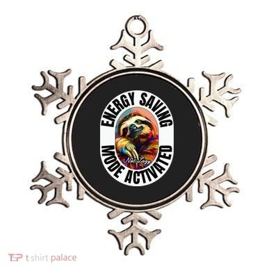 Sloth Lover Energy Saving Mode Activated Sloth Ornament