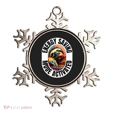 Sloth Lover Energy Saving Mode Activated Sloth Ornament