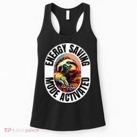 Sloth Lover Energy Saving Mode Activated Sloth Women's Tank Top thumb 0