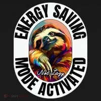 Sloth Lover Energy Saving Mode Activated Sloth Toddler T-Shirt thumb 4