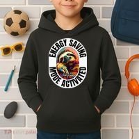 Sloth Lover Energy Saving Mode Activated Sloth Kids Hoodie thumb 2