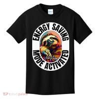 Sloth Lover Energy Saving Mode Activated Sloth Kids T-Shirt thumb 0
