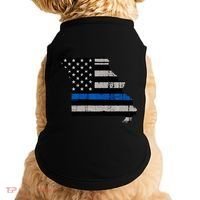 Support Law Enforcement Police Missouri Officer Blue Doggie Tank thumb 0