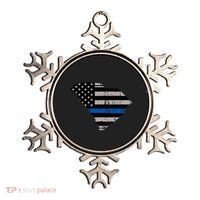 Support Law Enforcement South Carolina Police Officer Ornament thumb 0