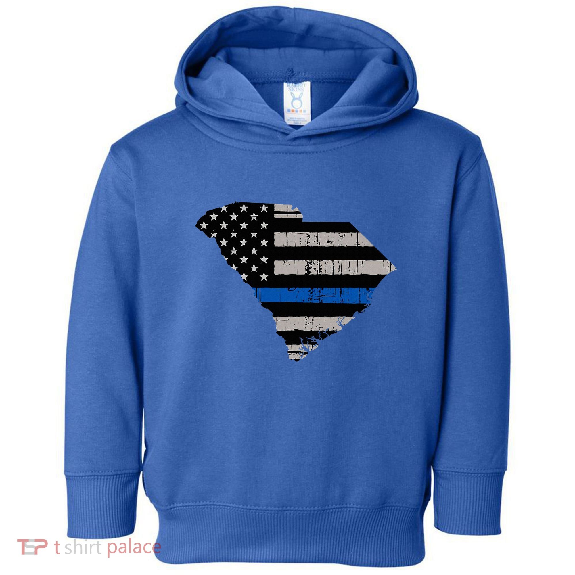 Support Law Enforcement South Carolina Police Officer Toddler Hoodie