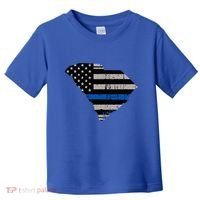 Support Law Enforcement South Carolina Police Officer Toddler T-Shirt thumb 0