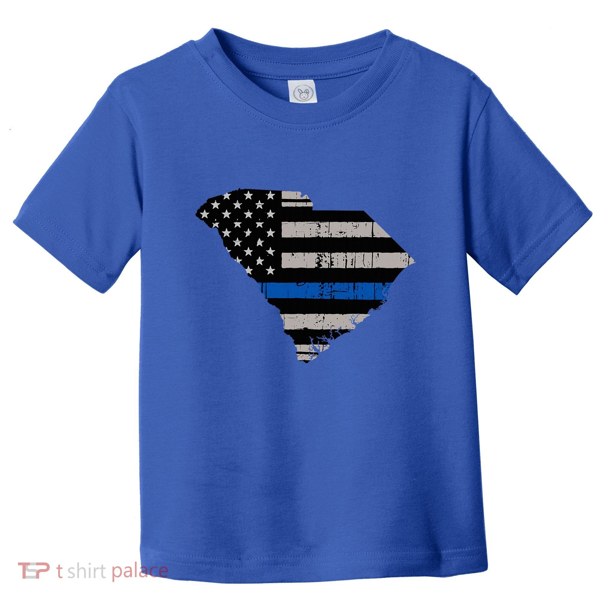 Support Law Enforcement South Carolina Police Officer Toddler T-Shirt