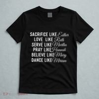 Sacrifice Like Esther Love Like Ruth Christian Faith Jesus T-Shirt thumb 5