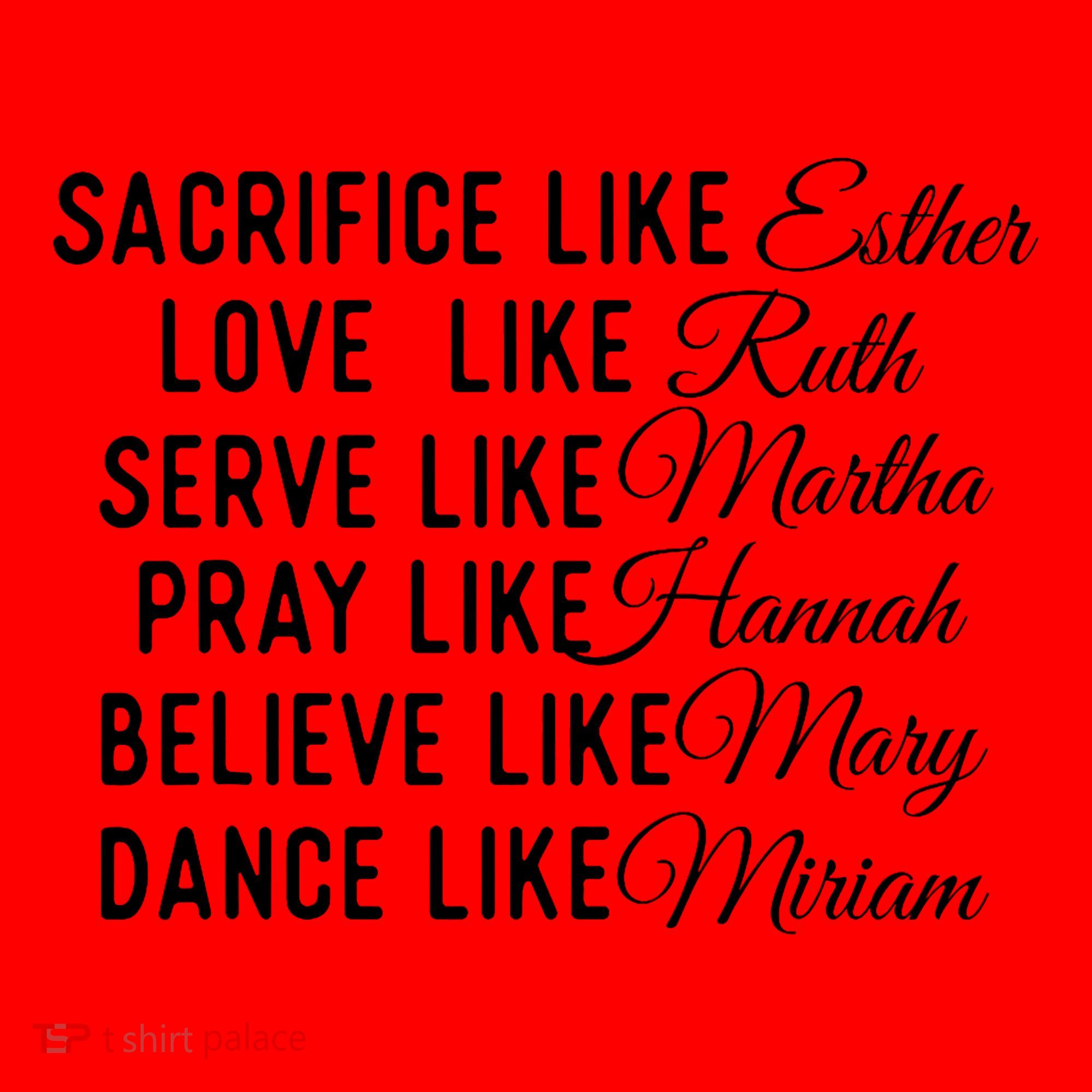 Sacrifice Like Esther Love Like Ruth Christian Faith Jesus Santa Hat