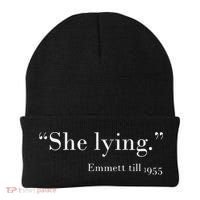 She Lying Emmett Till 1955 Beanie thumb 0