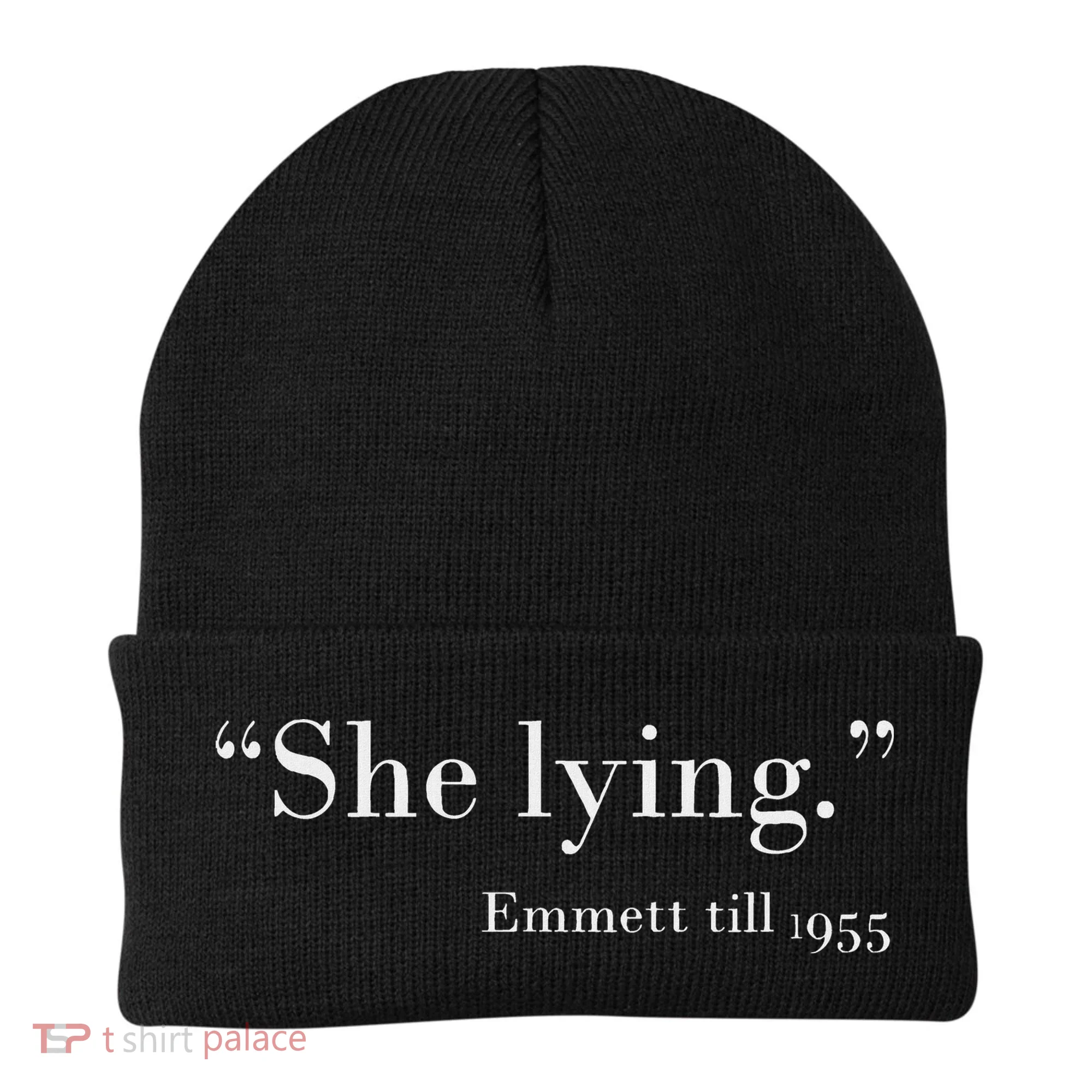 She Lying Emmett Till 1955 Beanie