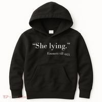 She Lying Emmett Till 1955 Kids Hoodie thumb 0