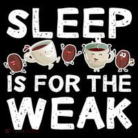 Sleep Is For The Weak Backpack thumb 2