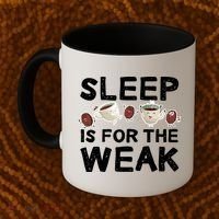 Sleep Is For The Weak Coffee Mug thumb 2