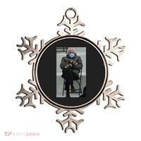 Sleepy Bernie Sanders Mittens Sitting Inauguration Ornament thumb 0