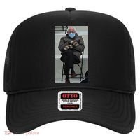 Sleepy Bernie Sanders Mittens Sitting Inauguration Hat thumb 0