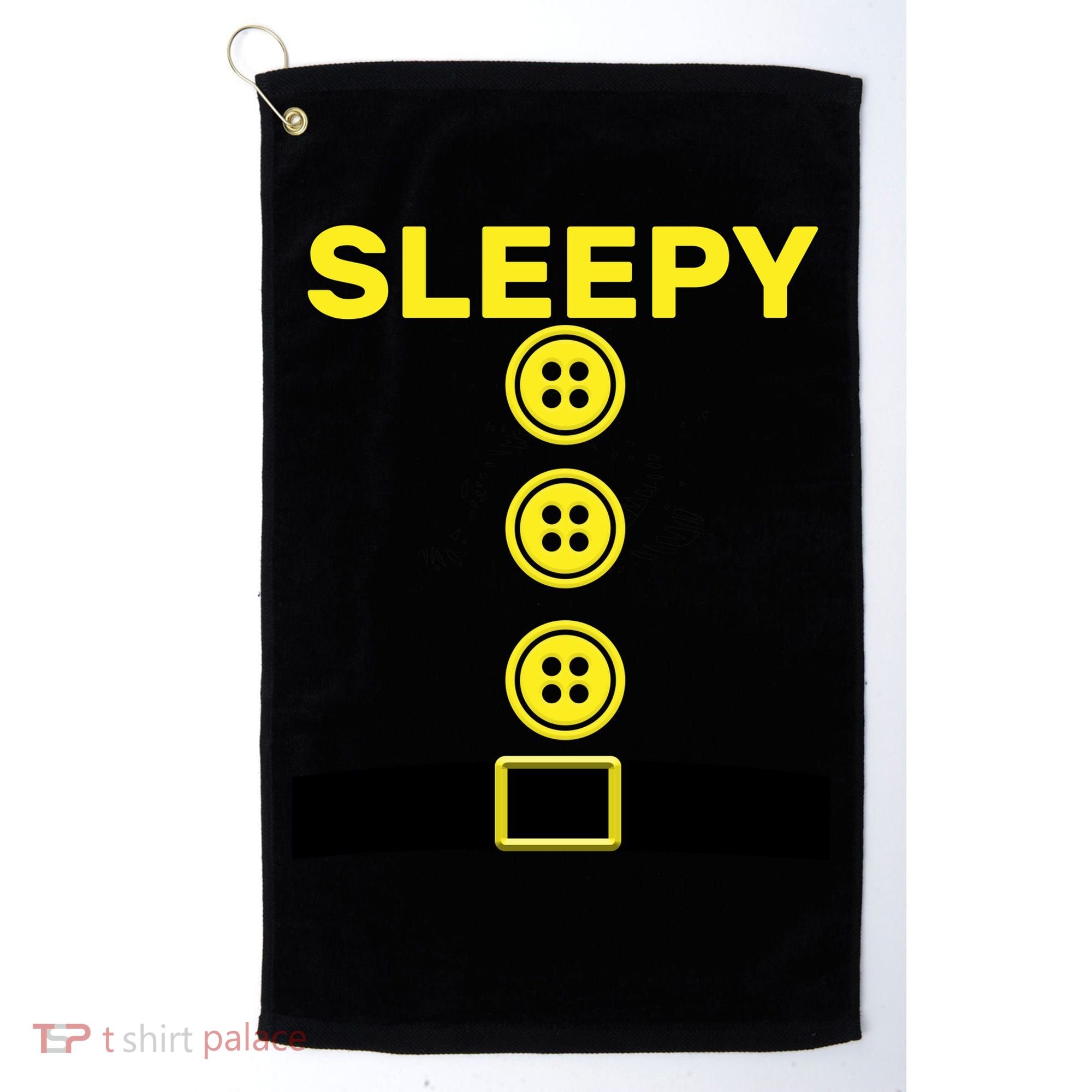 Sleepy Dwarf Golf Towel