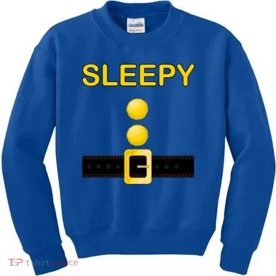 Sleepy Dwarf Costume Kids Sweatshirt