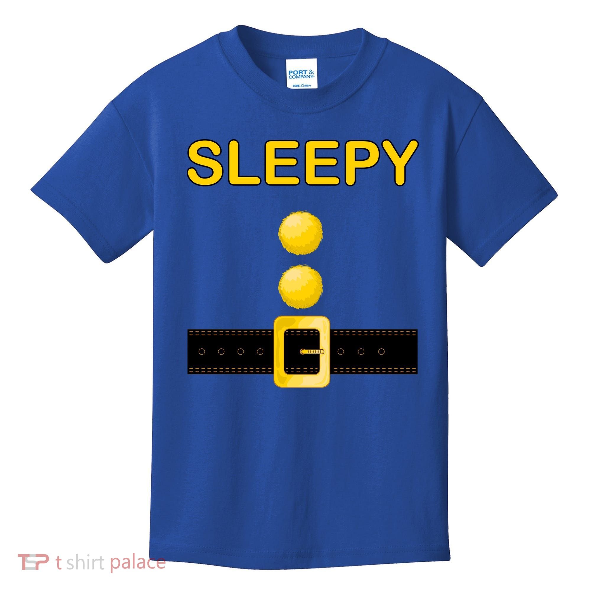 Sleepy Dwarf Costume Kids T-Shirt