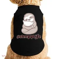 Sleepy Life Sloth Doggie Tank thumb 0