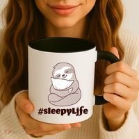 Sleepy Life Sloth Coffee Mug thumb 3