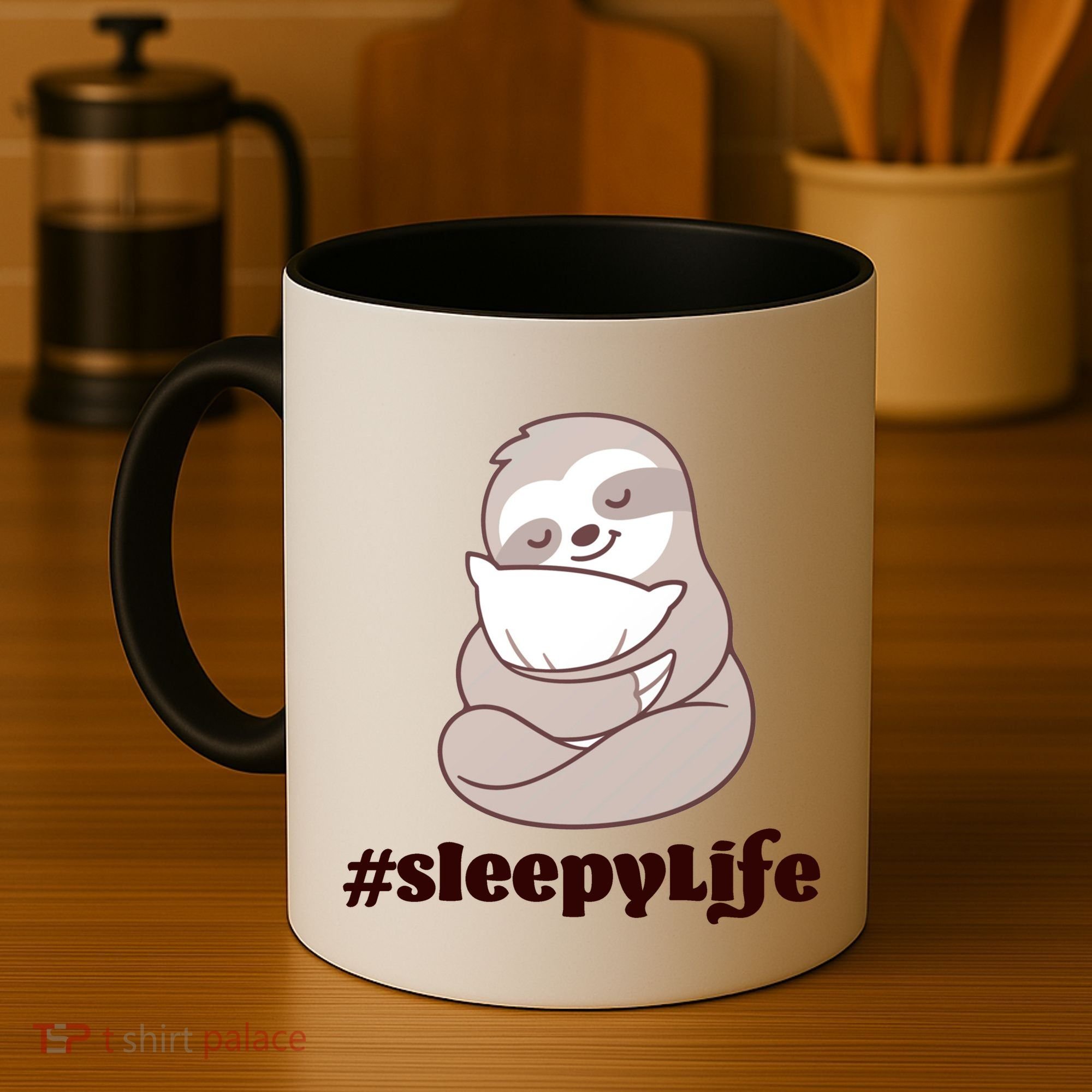 Sleepy Life Sloth Coffee Mug